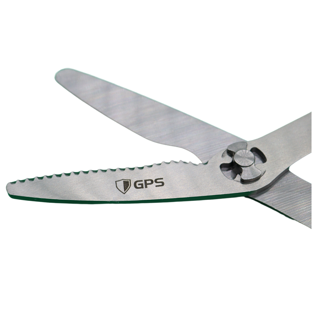 Take-Apart Safety Shears Orange Handle 7"