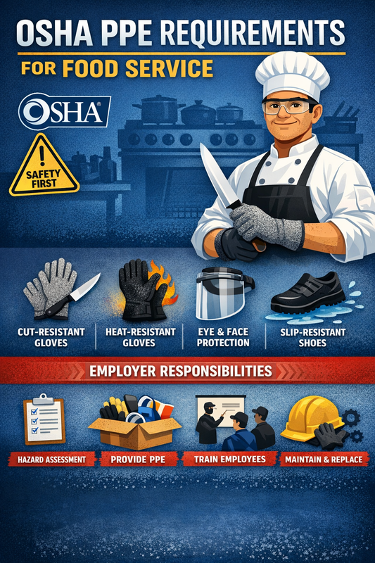 OSHA PPE Requirements for Food Service: What Employers Must Know – GPS