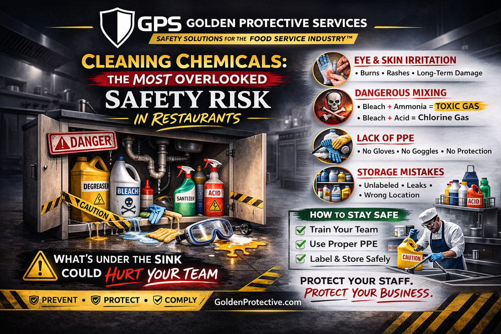 Cleaning Chemicals: The Most Overlooked Safety Risk in Restaurants – GPS