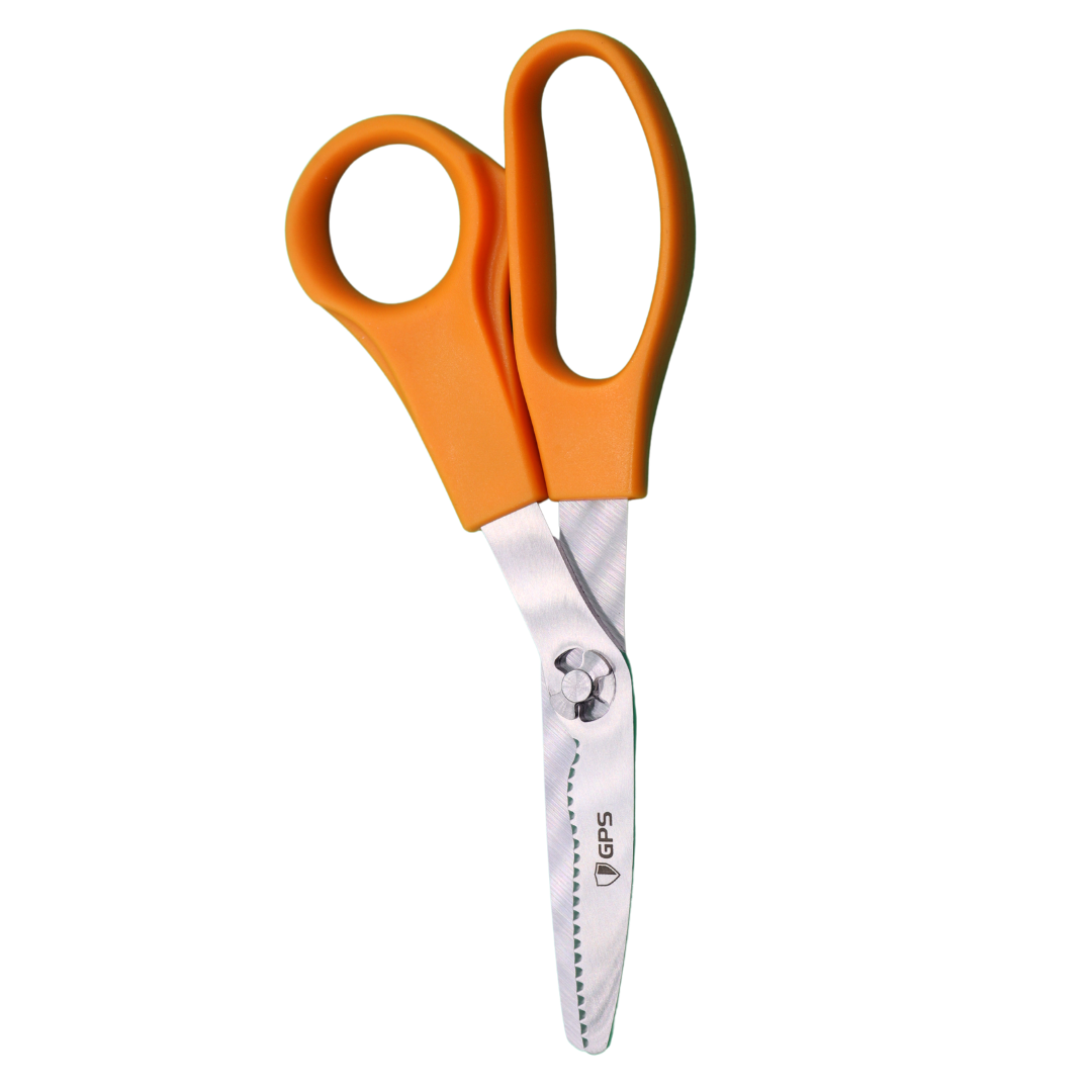 Take-Apart Safety Shears Orange Handle 7"