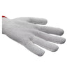 C9, 10 Gauge Cut Resistant White Glove with Hang Up Loop, ANSI Cut Level 6 - Sizes XXS-XXL