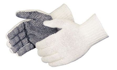 STRING KNIT TEXTILE GLOVES