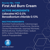 First Aid Burn Cream - 6/Bag