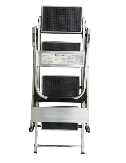 Step Shield® 4 Step Safety Ladder with Safety Bar