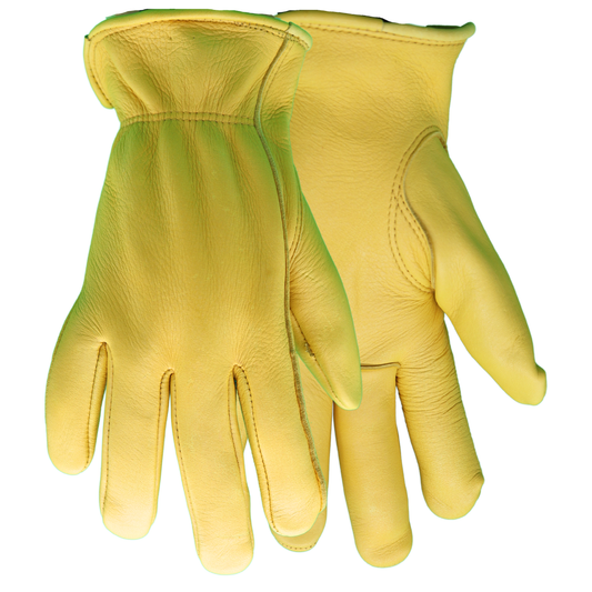 1505 Premium Golden Grain Deerskin Gloves – M-XL