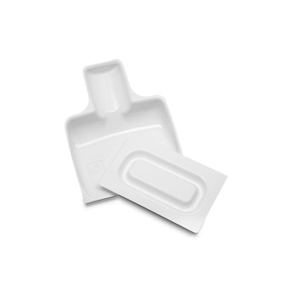 Scoop and Scraper, 8" x 4" x 1", Infection Control and Spill Control, Disposable