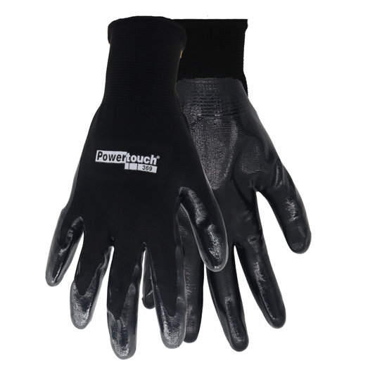 PALM COATED 13G WORK GLOVE – 369B SERIES POWERTOUCH®