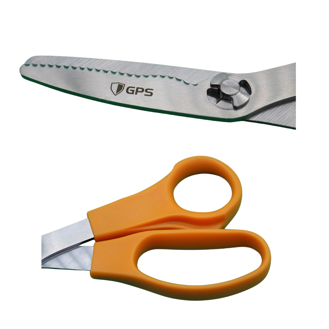 Take-Apart Safety Shears Orange Handle 7"