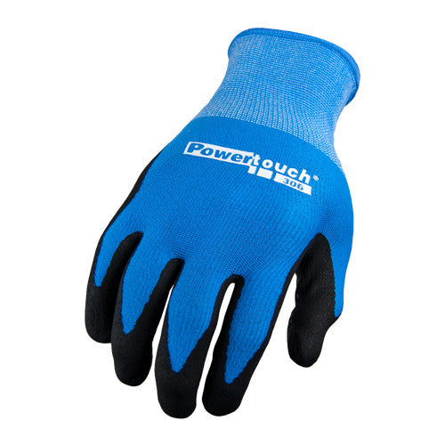 PowerTouch® 306 Gloves – Nitrile Grip Work Gloves | 15-Gauge Nylon | S-XL