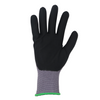 Red Steer 307-L Palm Coated Work Glove, Gray/Black, Sizes M-XL