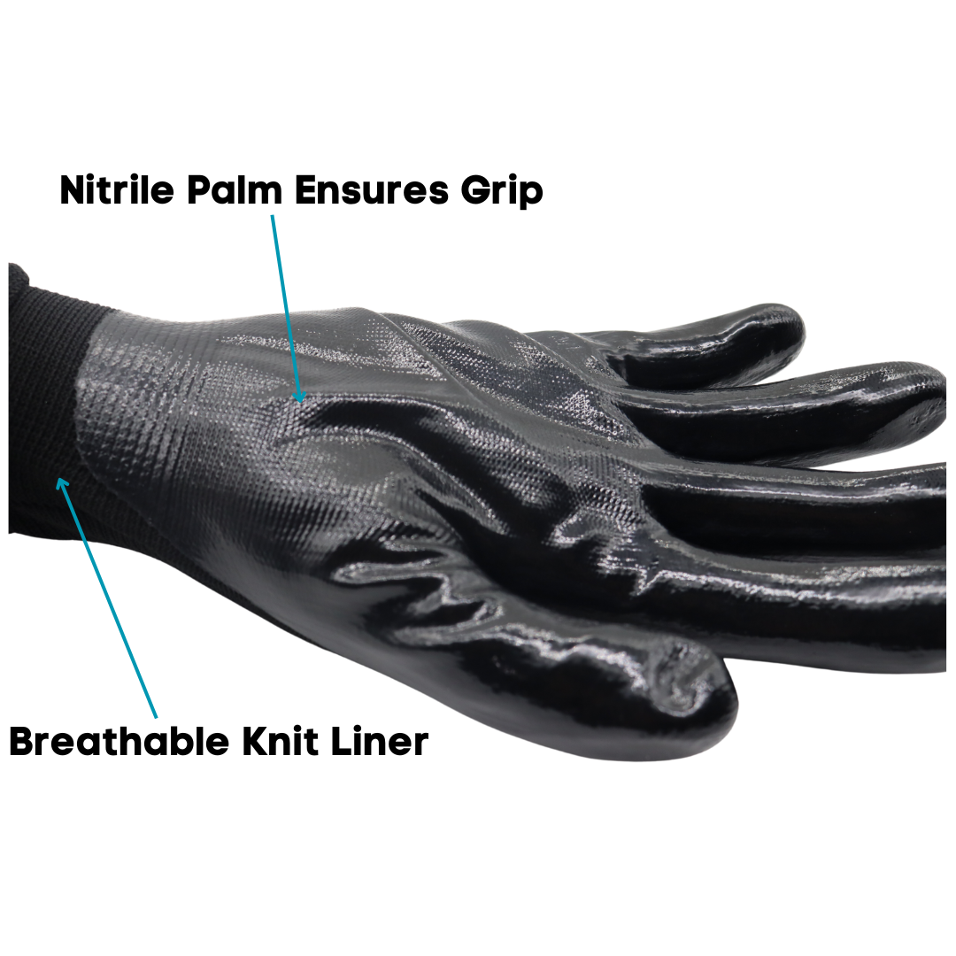 PALM COATED 13G WORK GLOVE – 369B SERIES POWERTOUCH®