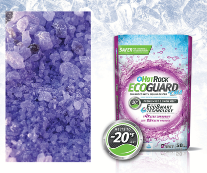 HotRock™ EcoGuard Sodium Chloride & Magnesium Chloride Ice Melt – 50 lb Bag