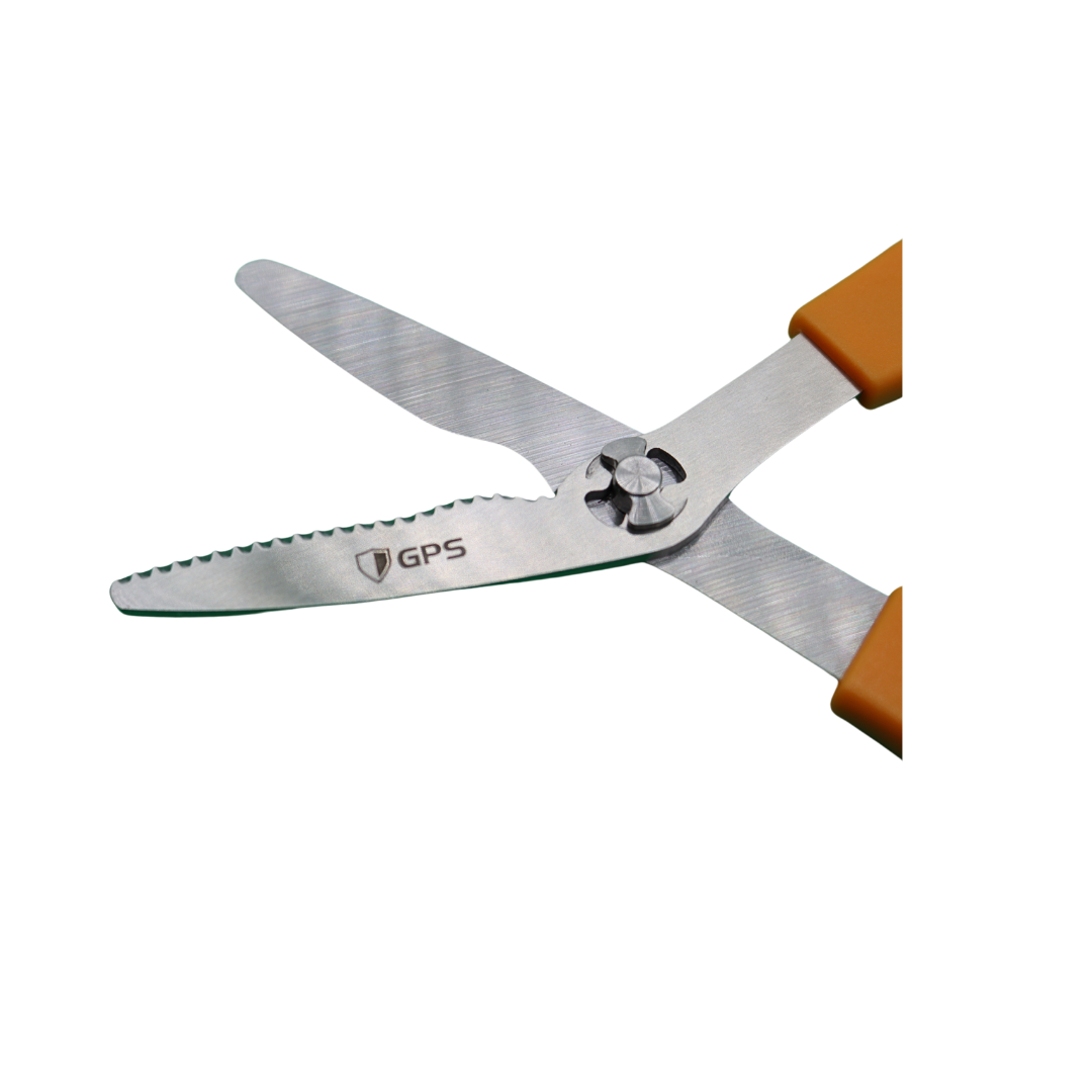 Take-Apart Safety Shears Orange Handle 7"