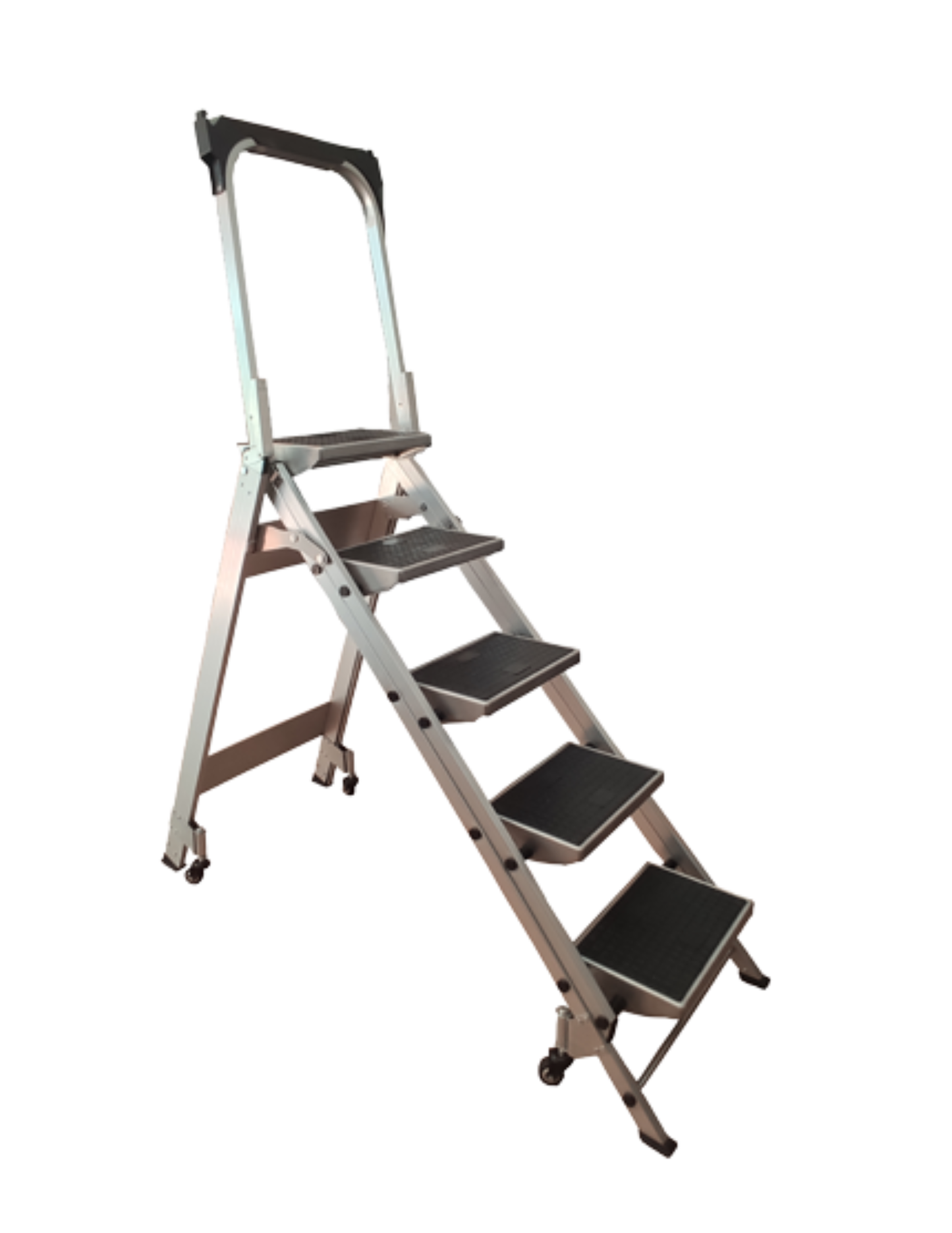5 Step Safety Ladder with Safety Bar