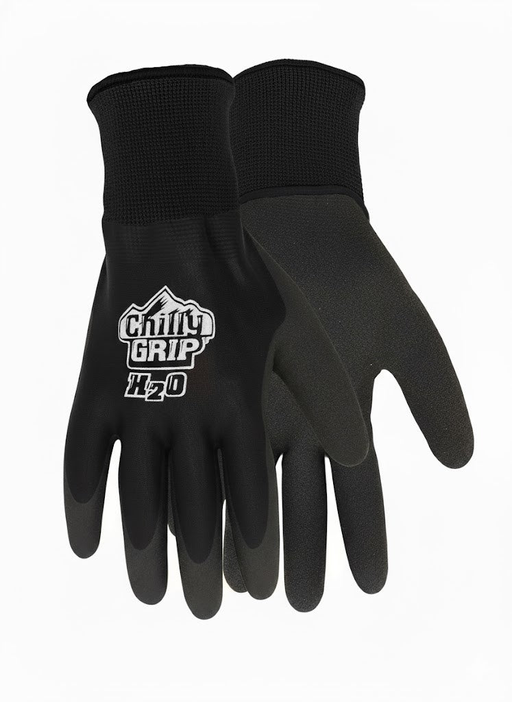 Chilly Grip A326 Black Waterproof H2O Thermal Insulated Gloves