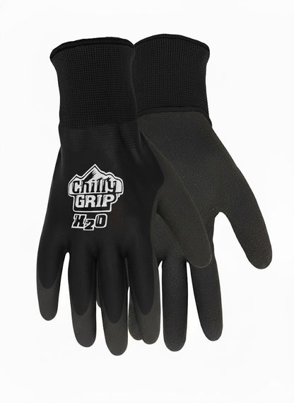 Chilly Grip A326 Black Waterproof H2O Thermal Insulated Gloves