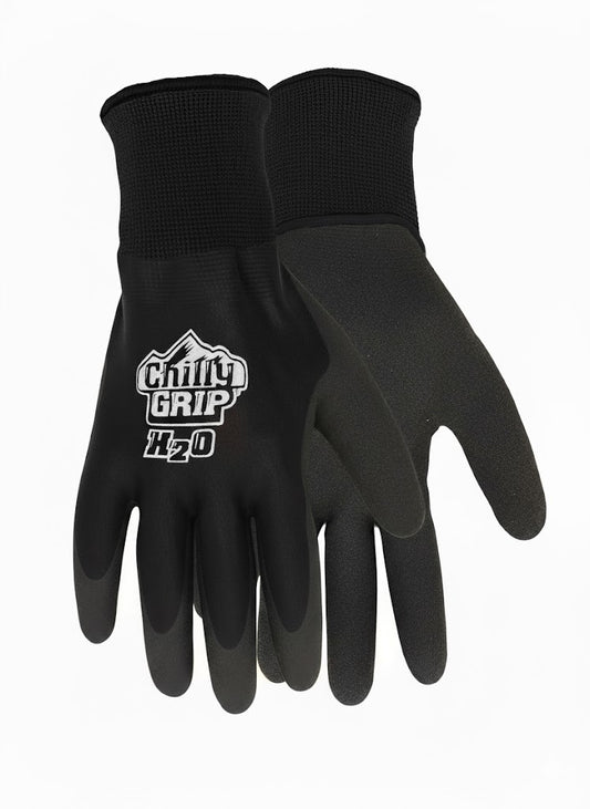 Chilly Grip A326 Black Waterproof H2O Thermal Insulated Gloves