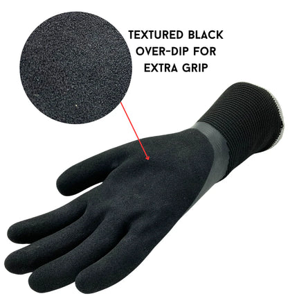 Chilly Grip A326 Black Waterproof H2O Thermal Insulated Gloves