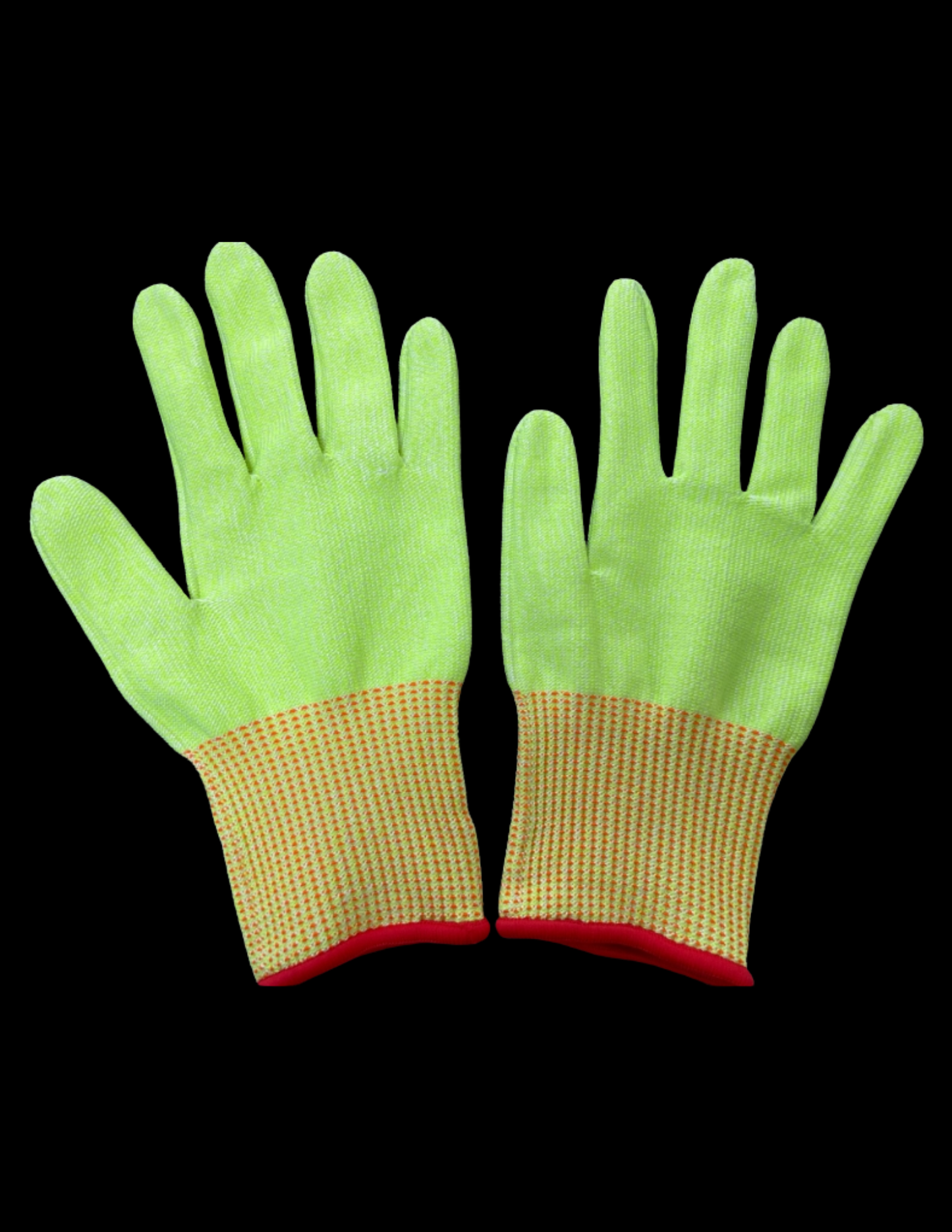 C13® Hi-Vis Cut Resistant Gloves A6 | 13 Gauge Food Safe Gloves