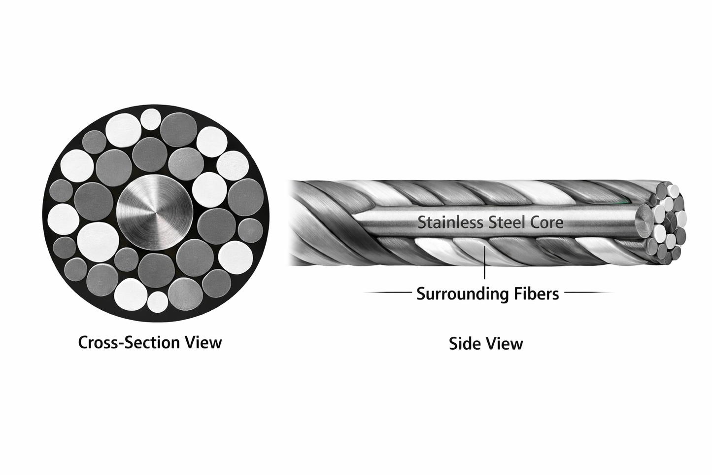 C9, 10 Gauge Cut Resistant Grey Glove