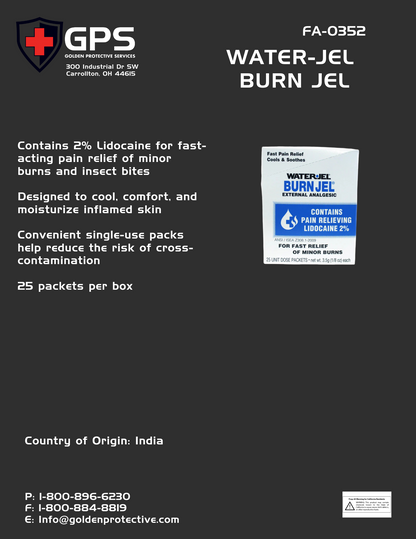Water-Jel Burn Jel