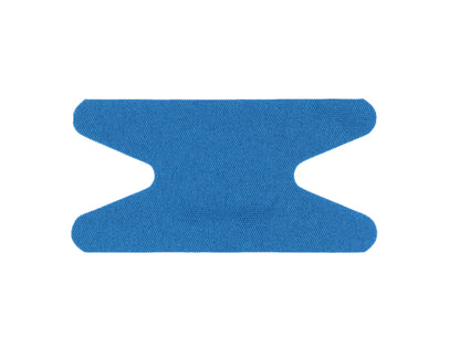 Knuckle Bandage Blue , 1 1/2" x 3"- 40/Box