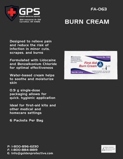 First Aid Burn Cream
