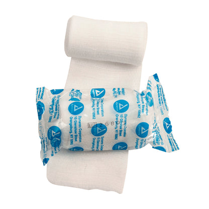 Stretch Gauze Bandage, 2" x 4.1 YDS, Self-Adhering, 100% Polyester