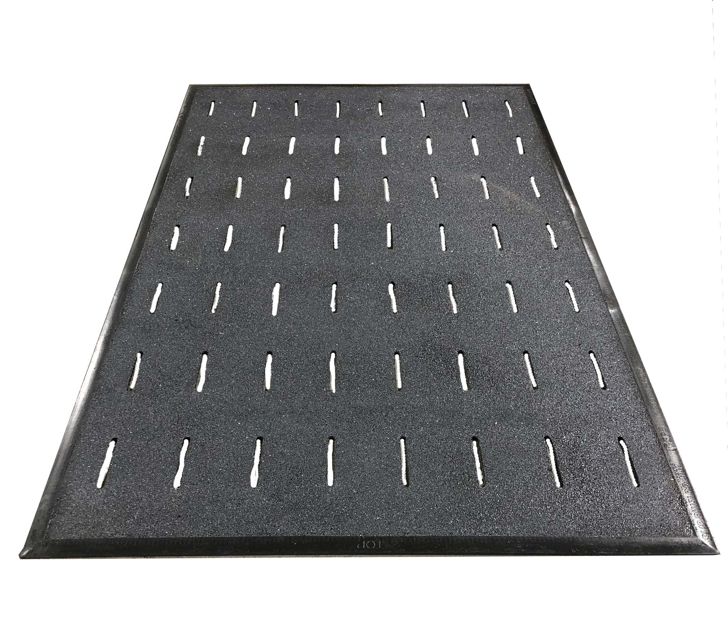 Slip Shield™  3' x 5' Slip Resistant Grit Top Mat with Drainage Slots by GPS
