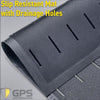 Slip Shield™  3' x 5' Slip Resistant Grit Top Mat with Drainage Slots by GPS