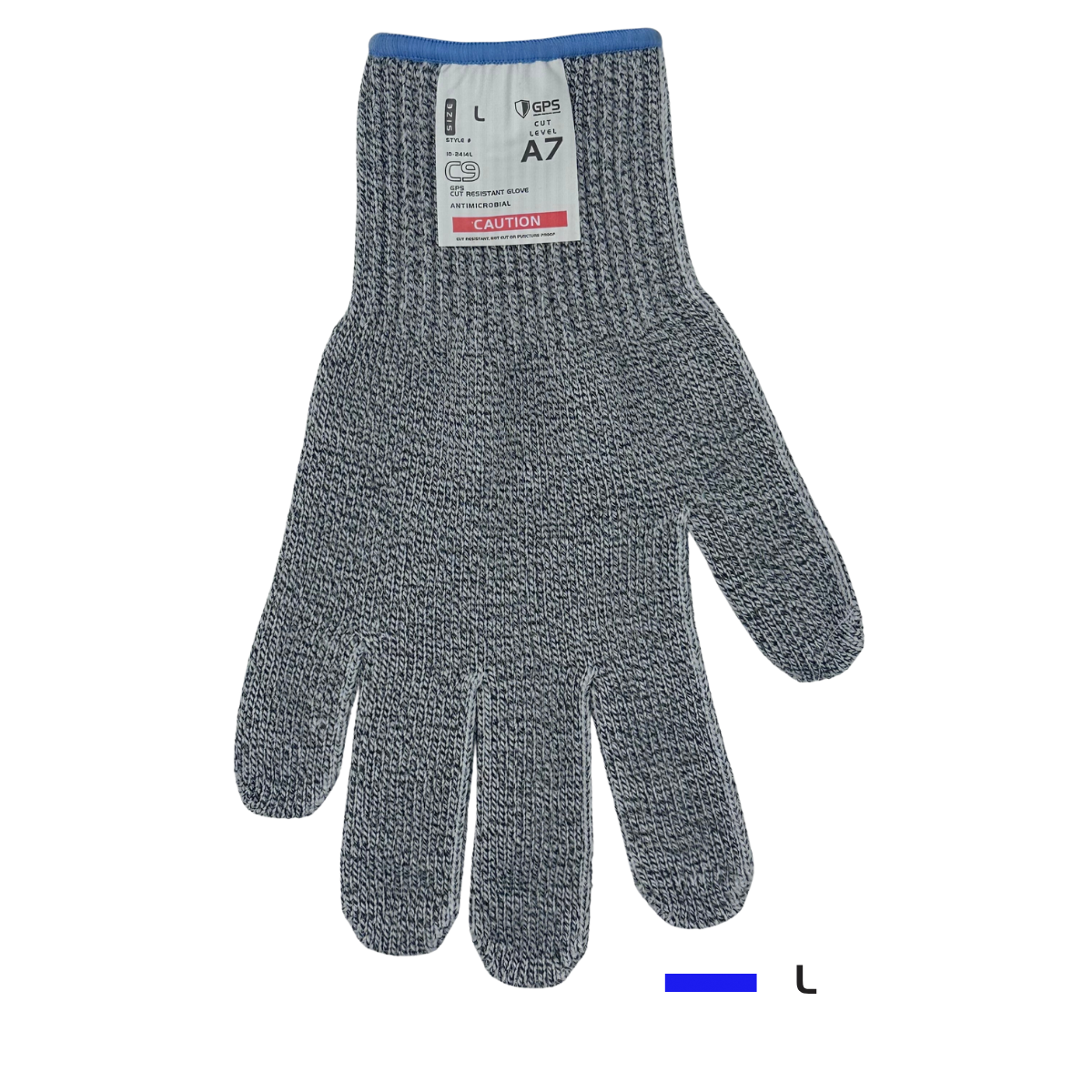 C9® Gray Cut-Resistant Gloves – Premium Protection for Food Service Professionals