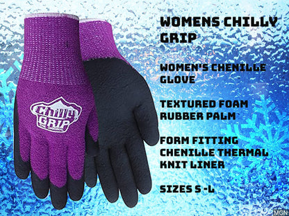 WOMENS CHILLY GRIP® WINTER GLOVE - PAIR