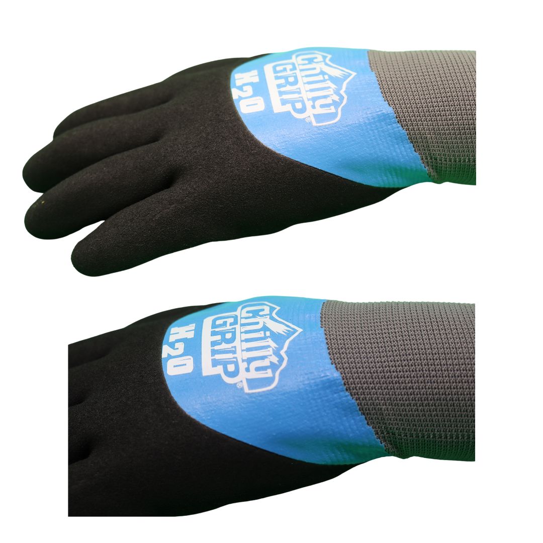 Chilly Grip H2O Waterproof Thermal Knit Liner, Sizes M-XXL, Sold by Pair