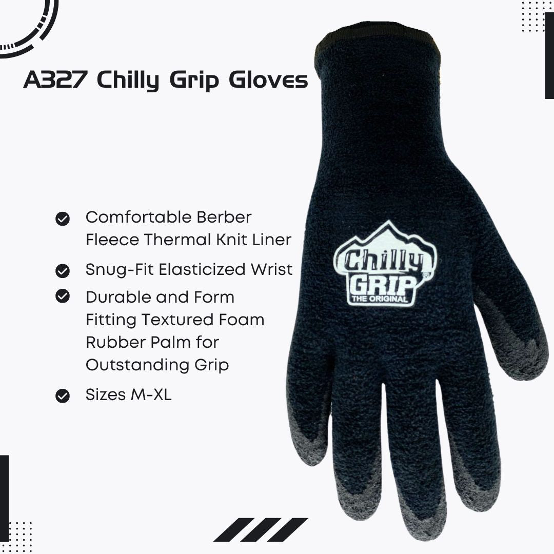 Red Steer TA327 Chilly Grip Berber Fleece Thermal Multi-Purpose Gloves