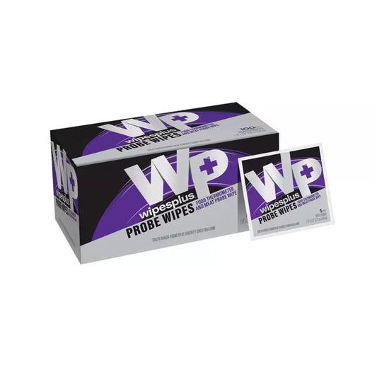 GPS35084 Wipes Plus Probe Wipes – Pre-Moistened Alcohol Thermometer Cleaning Wipes