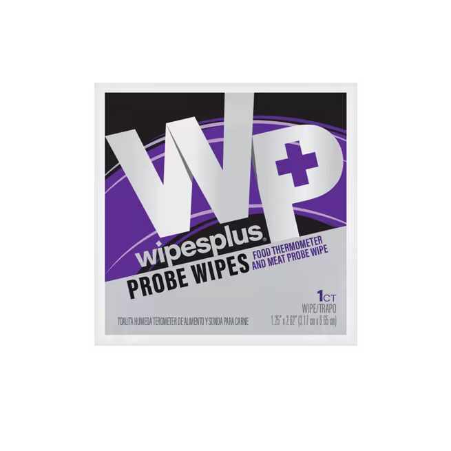 GPS35084 Wipes Plus Probe Wipes – Pre-Moistened Alcohol Thermometer Cleaning Wipes
