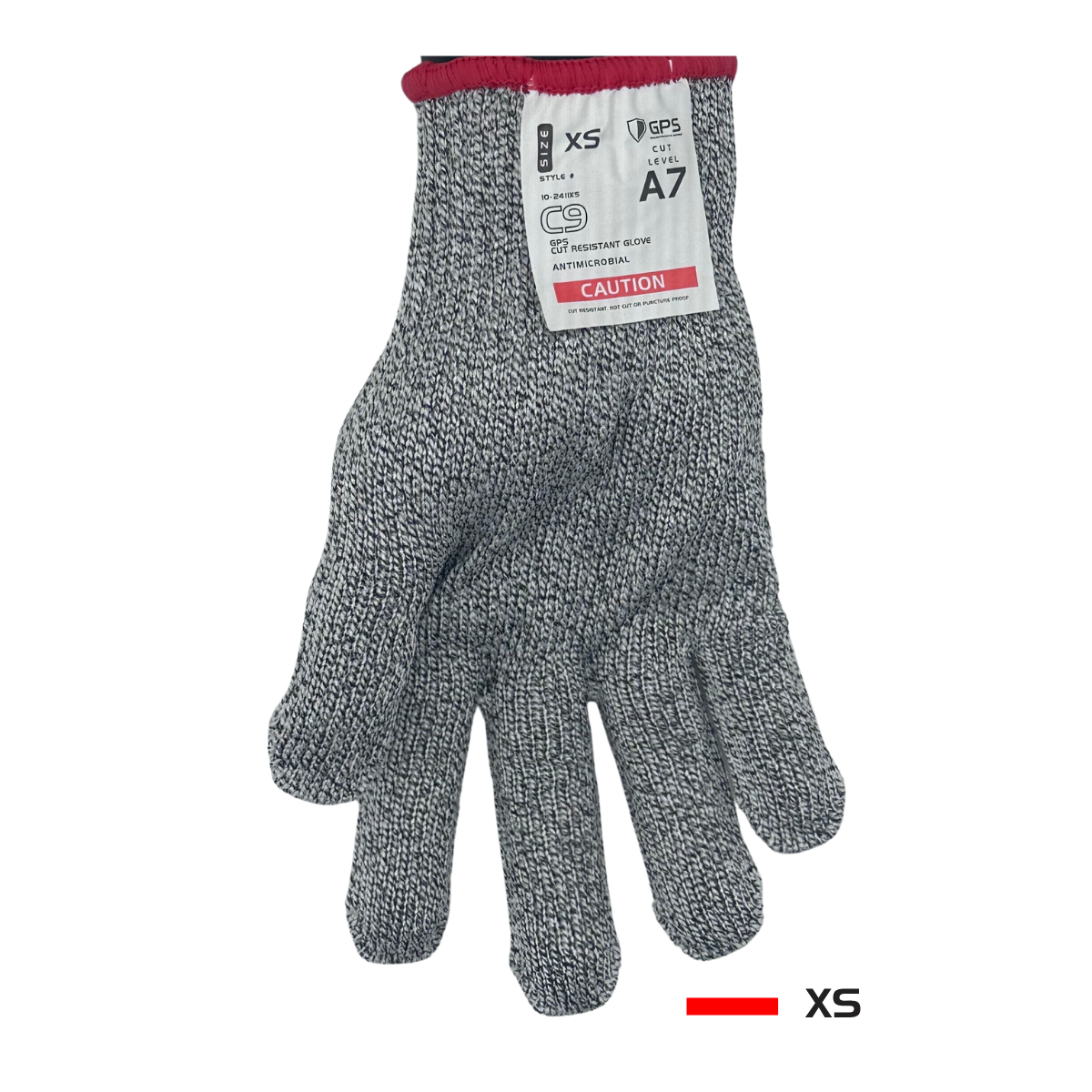 C9® Gray Cut-Resistant Gloves – Premium Protection for Food Service Professionals