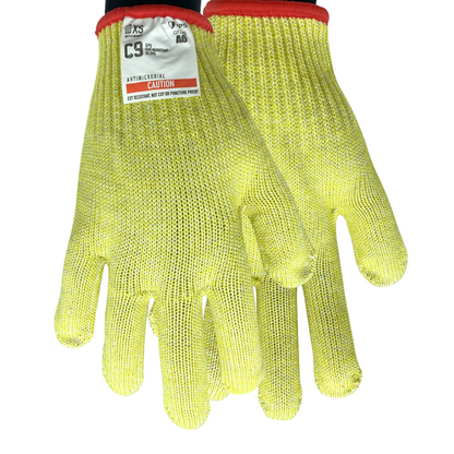 C9 Cut Resistant 10 Gauge Yellow Glove