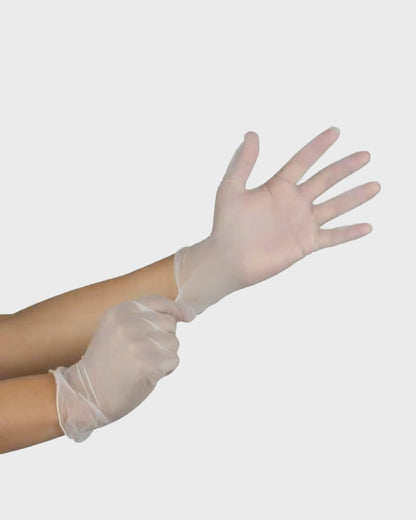 Vinyl Disposable Gloves Light Powder – Latex-Free, Ambidextrous (S–XL)