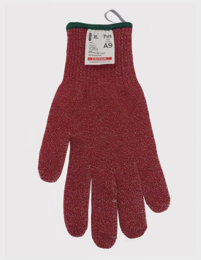 C9+ 10 Gauge Red Cut Resistant Gloves