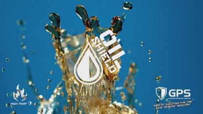 Oil Shield®, 18" High Temp Insulated Neoprene Gloves - Men's Sizes S-XL