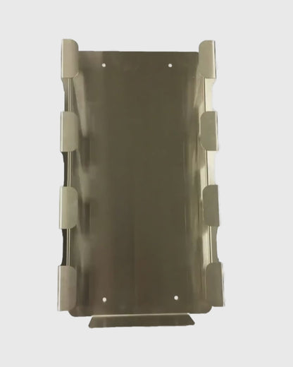 WEG-09GBH Stainless Steel 4-Box Glove Dispenser – Wall Mount, 17.5" x 9"