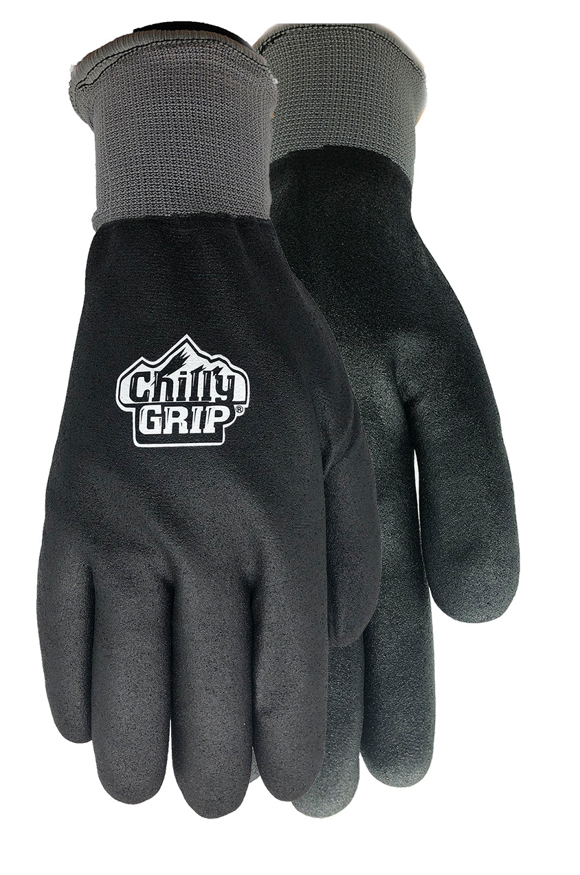 TA321 Chilly Grip® H2O Water Resistant Thermal Gloves – Nitrile Grip (S–XXL)
