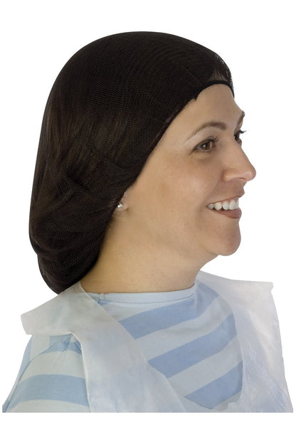 Polypropylene 21" Bouffant Haircap Black