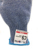 C9 Cut Resistant 10 Gauge Blue Glove, Antimicrobial, Size Large, Sold by Each