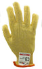 C9 Cut Resistant 10 Gauge Yellow Glove, Antimicrobial, Sizes XS-L, Sold by Each