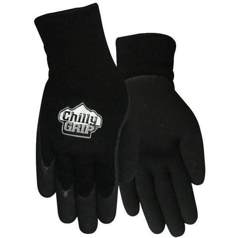 Chilly Grip Foam Latex Glove, 314 Series Black, Sizes S-XL