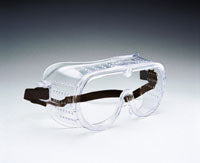 Safety Goggles, Vent Caps, Clear, Antifog with Elastic Strap | GPS