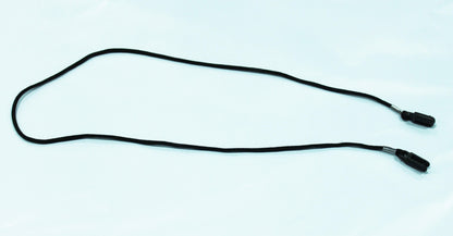Black Safety Glass Cord, Round and Thin Loops - GPSFoodService