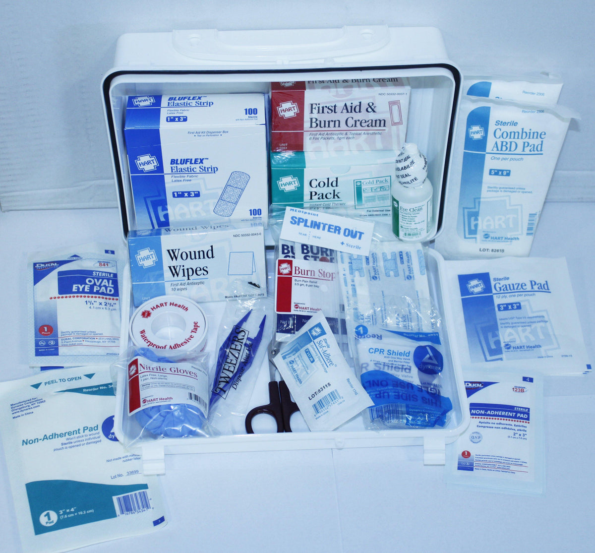 First Aid Bucket Kit First Aid Kit Complete - FA-049NI, Plastic Box – GPS